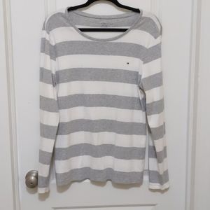 Tommy Hilfiger Long sleeve striped shirt Grey